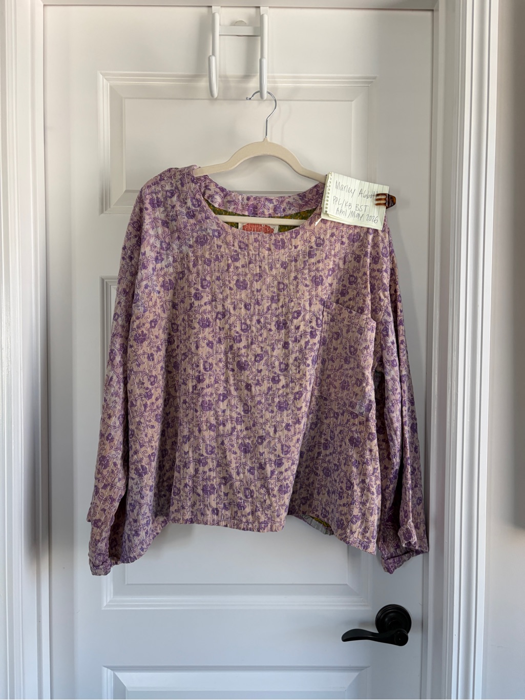 Kantha Bae Wanderer Pocket Top